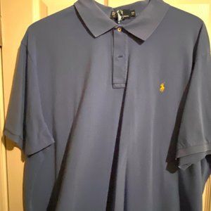Blue Short Sleeve Ralph Lauren Polo